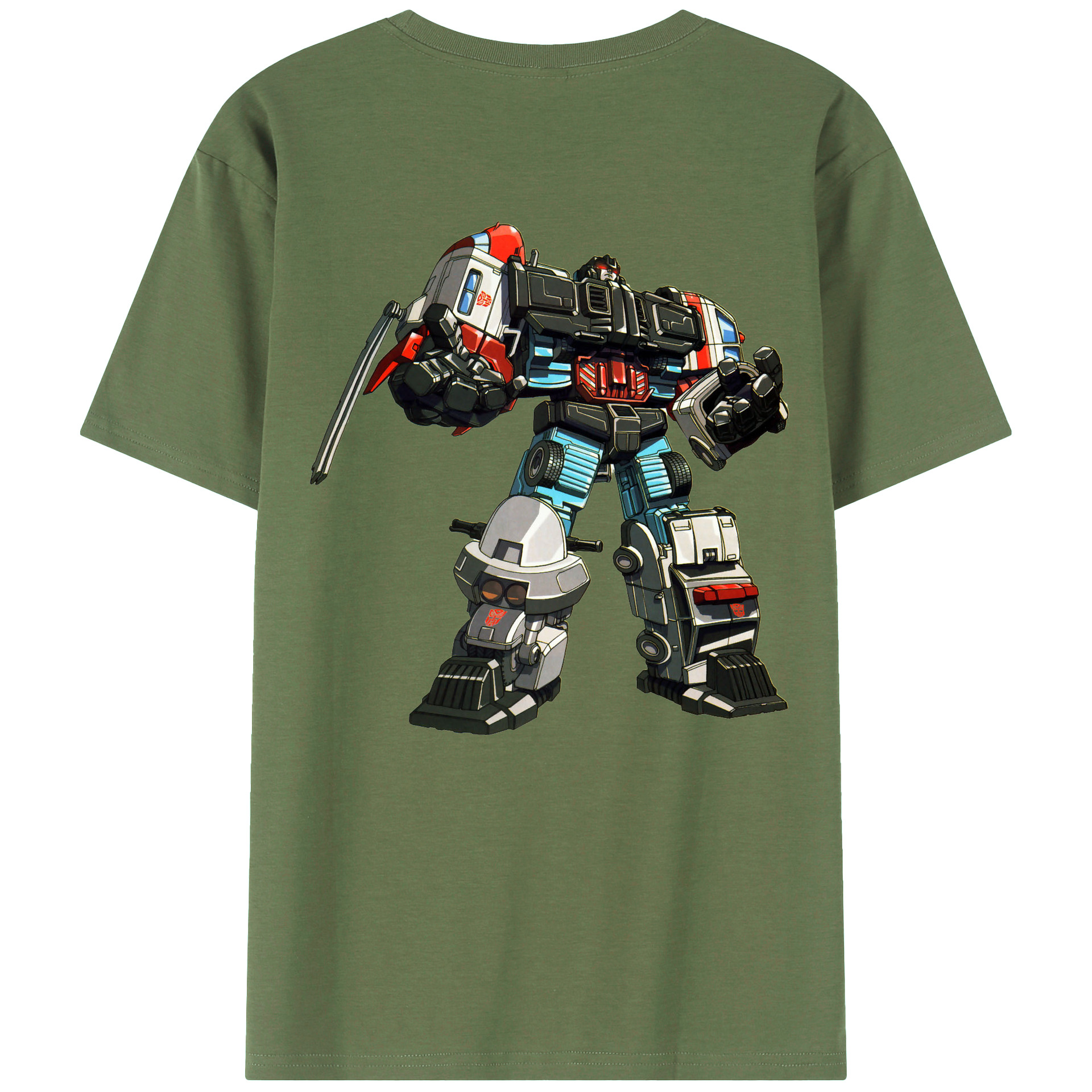 （画像用）  綿100％ メンズ半袖Tシャツ（バックプリント） 通気性